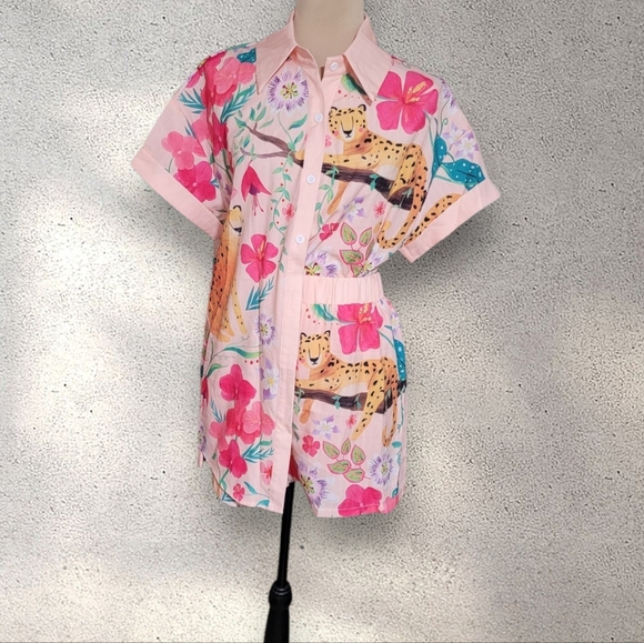 Other - NWOT Shirt And Short Set